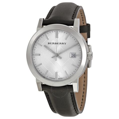 bu9008 burberry|Burberry Men's Watch The City Black Leather BU9008.